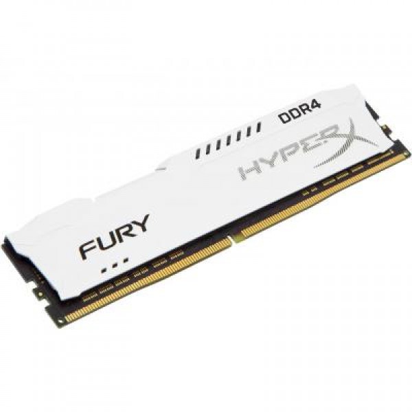 Модуль DDR4 8GB 2400 MHz HyperX Fury White Kingston (HX424C15FW2/8)