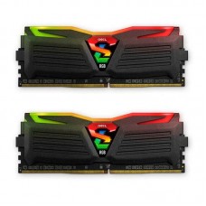 Модуль DDR4 2x8GB/3000 Geil Super Luce Black RGB LED (GLC416GB3000C16ADC)