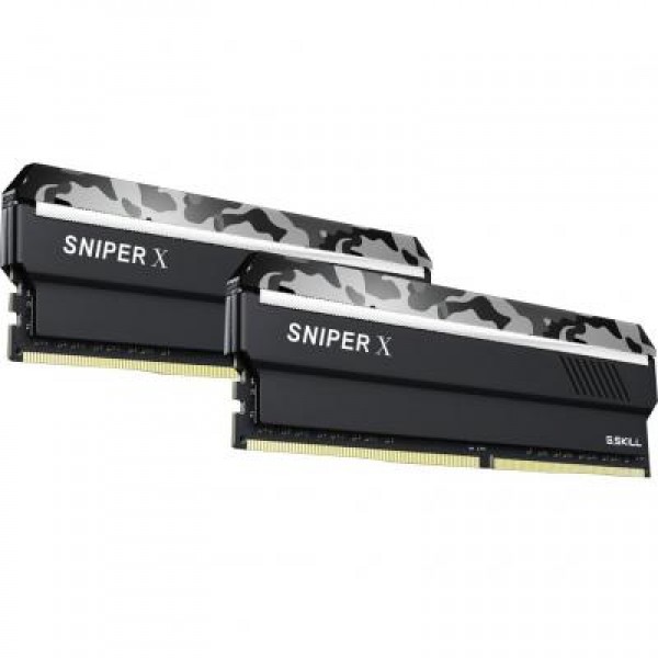 Модуль DDR4 16GB (2x8GB) 2400 MHz Sniper X G.Skill (F4-2400C17D-16GSXW)