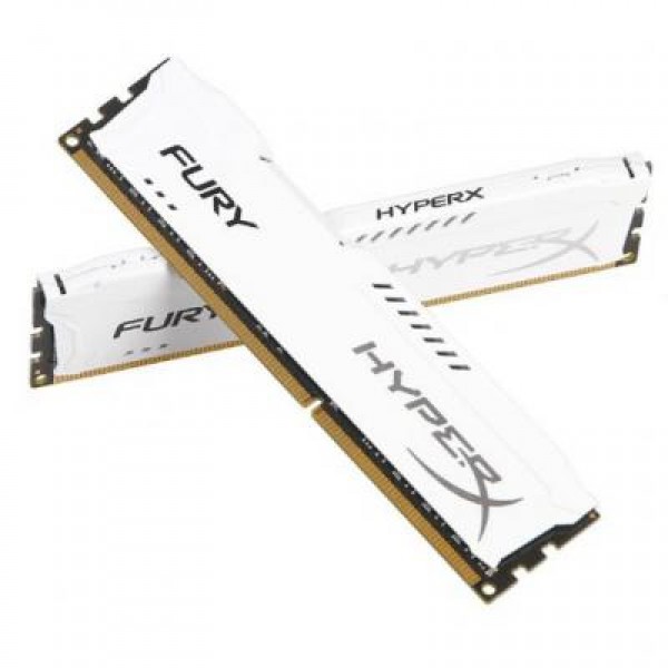 Модуль DDR4 32GB (2x16GB) 3466 MHz HyperX FURY White Kingston (HX434C19FWK2/32)