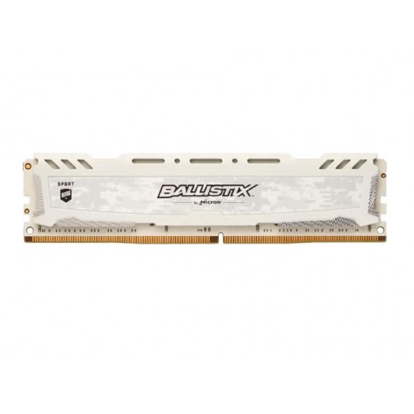 Память Crucial DIMM 4Gb DDR4 PC2666 Ballistix Sport LT White (BLS4G4D26BFSC)