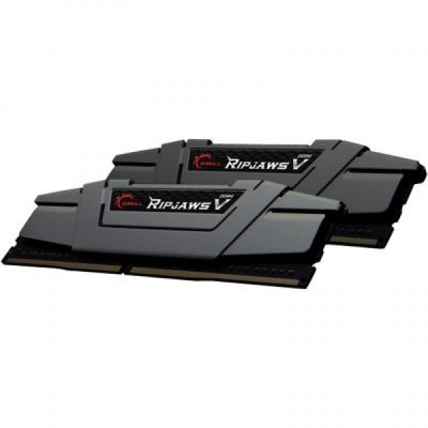 Модуль DDR4 16GB (2x8GB) 2800 MHz RipjawsV Gray G.Skill (F4-2800C16D-16GVG)