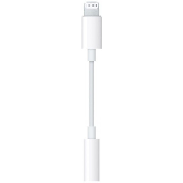 Кабель Apple Lightning to 3.5mm Headphone Jack Adapter White (MMX62)