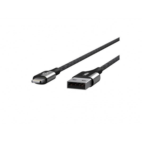 Кабель Lightning Belkin MIXIT DuraTek Lightning to USB 1.2 м Black (F8J207bt04-BLK)