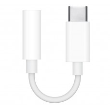 Аудио переходник Apple USB-C to 3.5 mm Headphone Jack Adapter (MU7E2)