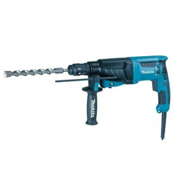 Перфоратор Makita HR2630T, SDS-Plus 26мм со сменным патроном, 800Вт, 2,4Дж (HR2630T)