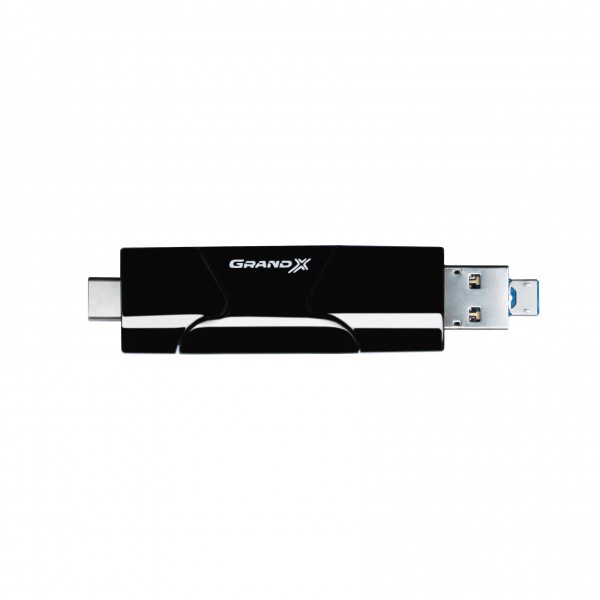 Кардридер Grand-X OTG TypeC+USB3.0 (CR-575)