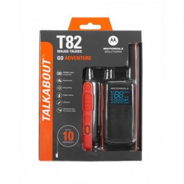 Портативная рация Motorola TALKABOUT T82 TWIN and CHRG Black (5031753007232)