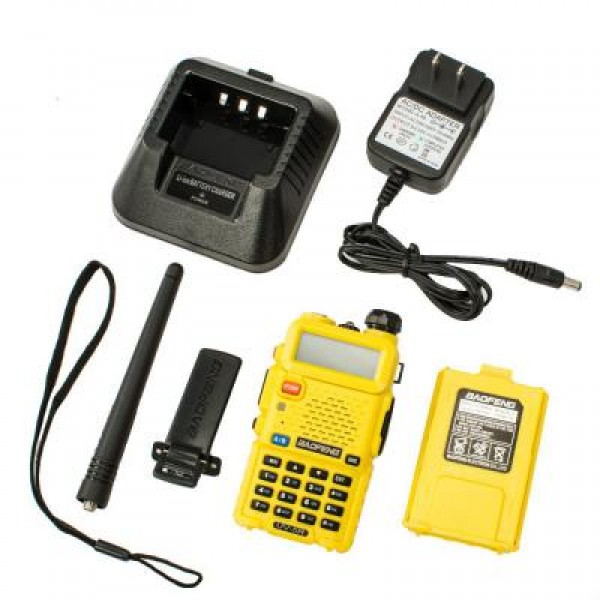 Портативная рация Baofeng UV-5R Yellow