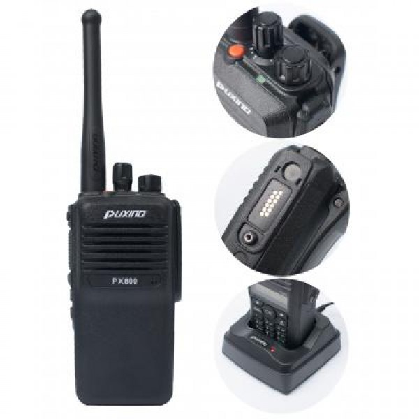 Портативная рация Puxing PX-800 (136-174) 1800mah IP67 (PX-800_VHF)