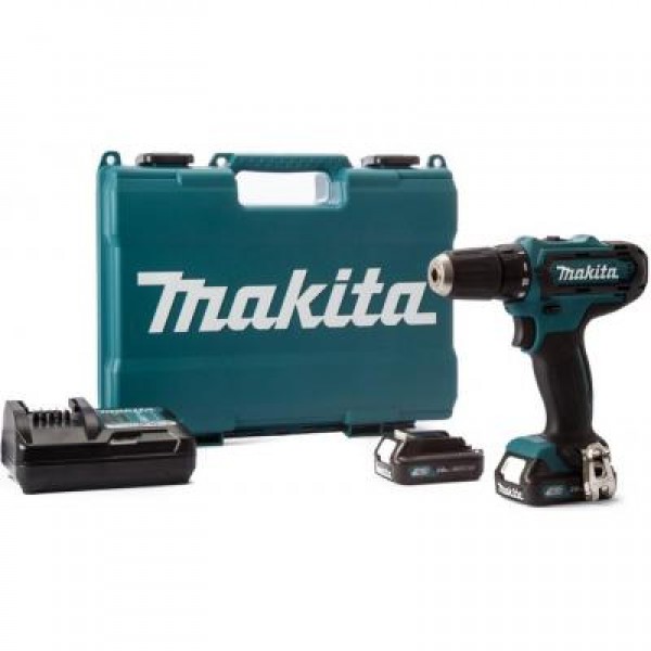 Шуруповерт Makita DF331DWYE, CXT, 10,8В Slider, 1,5Аг х 2шт, DC10WC, кейс, 30 (DF331DWYE)