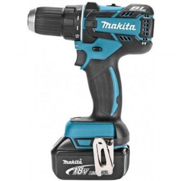 Шуруповерт Makita DDF480RF3J LXT, 18В, 3Аг х 3 шт, DC18RC, Makpac, 54/36 Нм (DDF480RF3J)