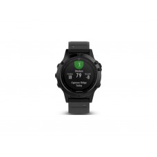 Смарт-часы Garmin Fenix 5 Black Sapphire with Black Band (010-01688-10)