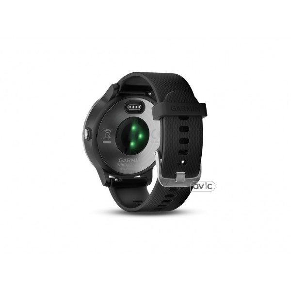 Смарт-часы Garmin Vivoactive 3 Black with Stainless Hardware (010-01769-02)