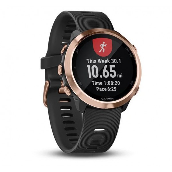 Смарт-часы Garmin Forerunner 645 Music Black with Rose Gold Hardware (010-01863-33)