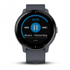 Смарт-часы Garmin Vivoactive 3 GRANITE BLUE WITH ROSE GOLD HARDWARE (010-01985-33)