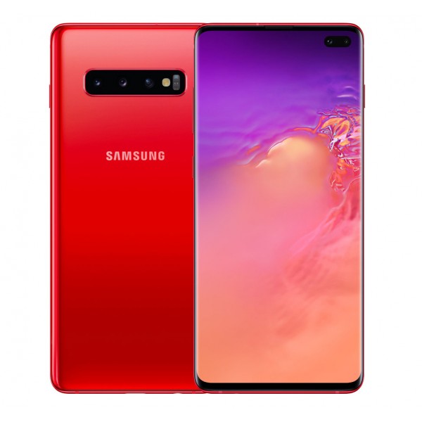 Смартфон Samsung Galaxy S10 Plus SM-G975 DS 128GB Red (SM-G975FZRD)