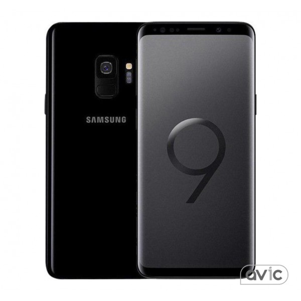 Смартфон Samsung Galaxy S9 SM-G960 DS 256GB Black (SM-G960FZ)