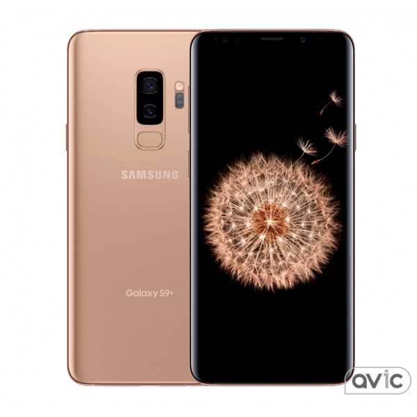 Смартфон Samsung Galaxy S9+ SM-G965 DS 64GB Gold (SM-G965FZDD)