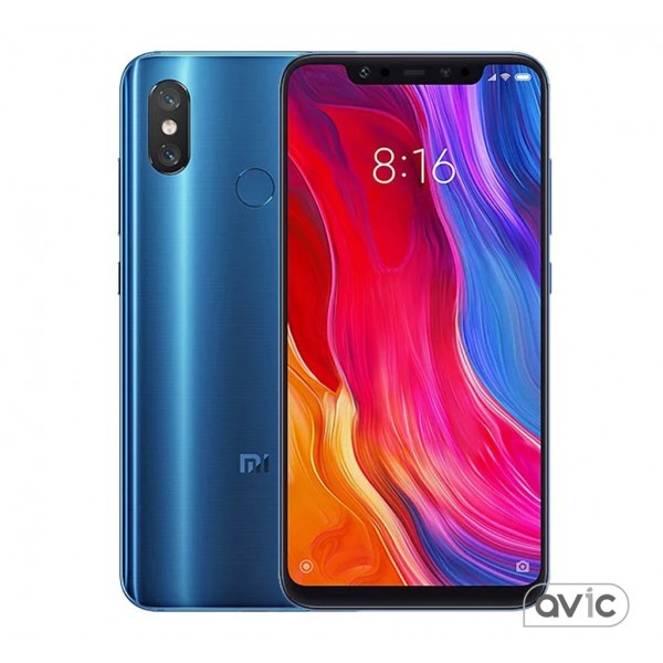 Смартфон Xiaomi Mi 8 6/128GB Blue