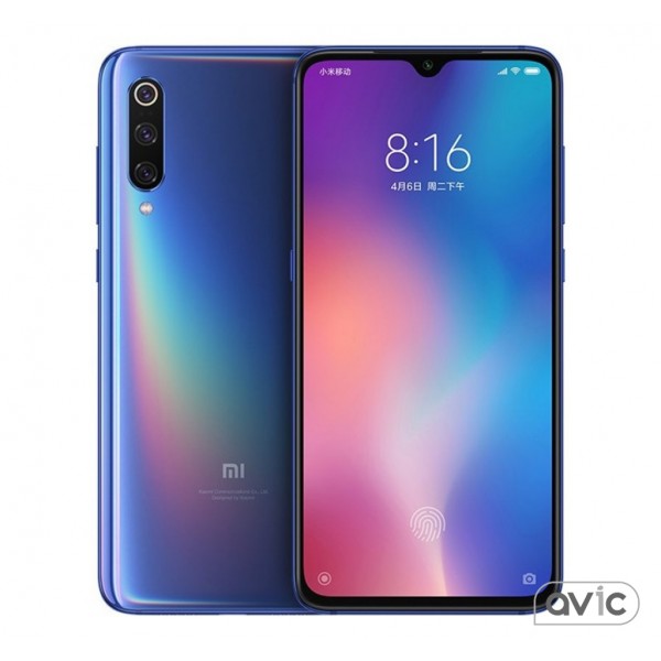 Смартфон Xiaomi Mi 9 6/128GB Blue