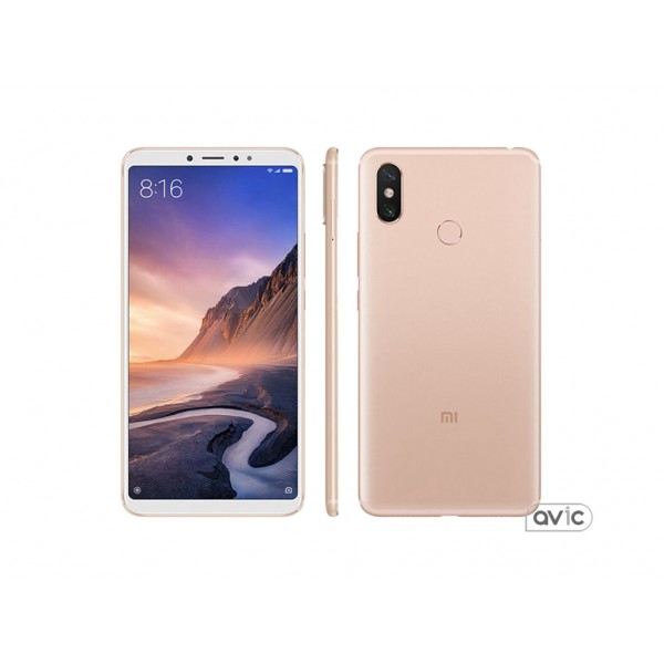 Смартфон Xiaomi Mi Max 3 6/128GB Gold