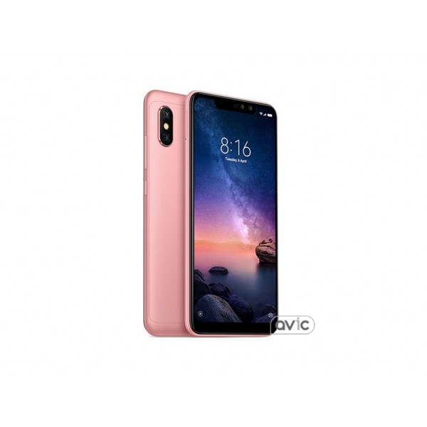 Смартфон Xiaomi Redmi Note 6 Pro 3/32GB Rose Gold