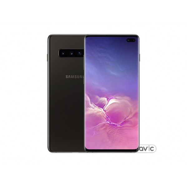 Смартфон Samsung Galaxy S10 Plus SM-G975 DS 512GB Ceramic Black (SM-G975FCKG)