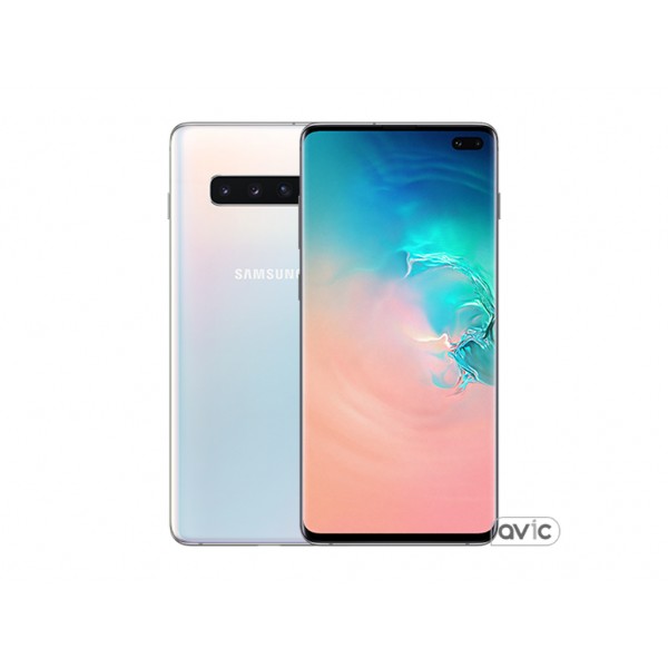 Смартфон Samsung Galaxy S10 Plus SM-G975 DS 128GB White (SM-G975FZWD)