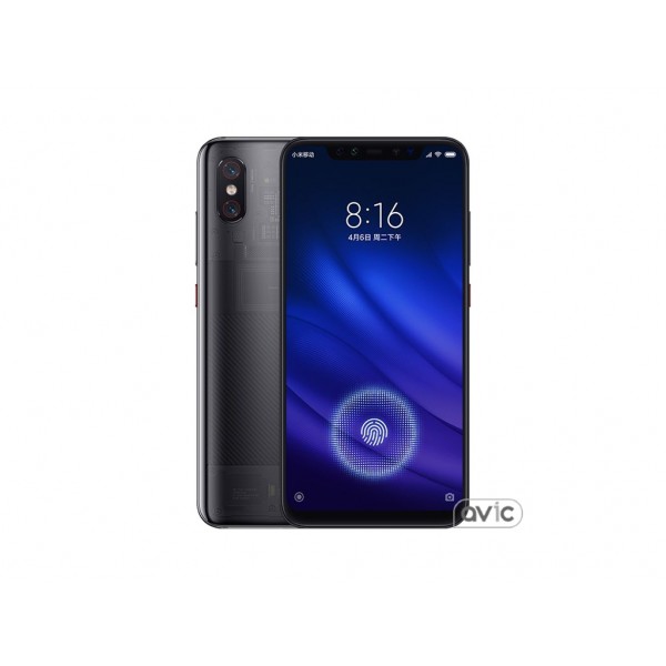 Смартфон Xiaomi Mi 8 Pro 8/128GB Black (Transparent Back)