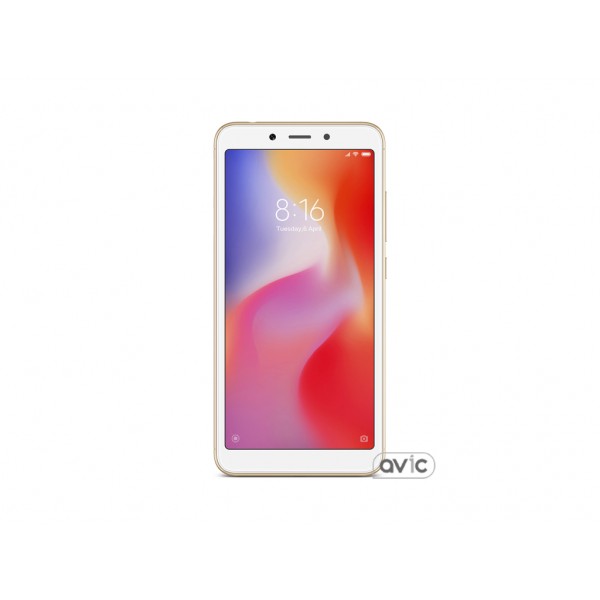 Смартфон Xiaomi Redmi 6 3/32GB Gold