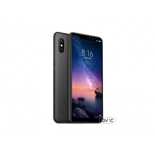 Смартфон Xiaomi Redmi Note 6 Pro 4/64GB Black