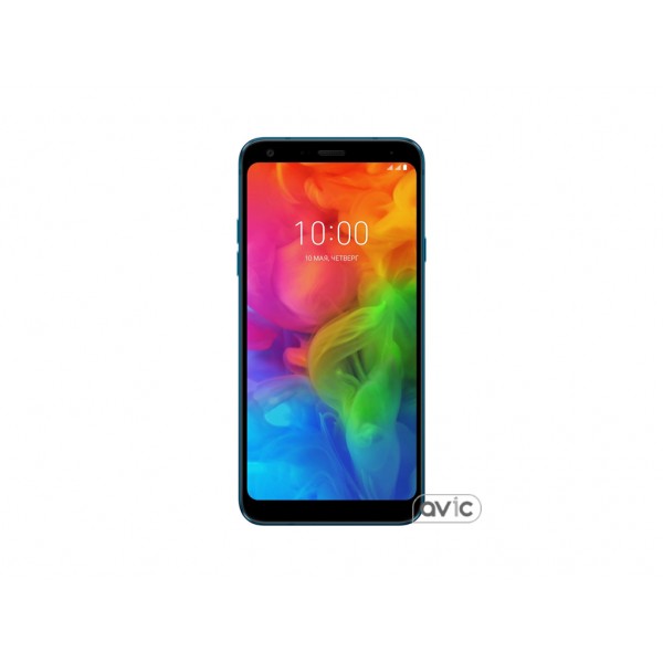 Смартфон LG Q7 3/32GB Blue (LMQ610NM.ACISBL)