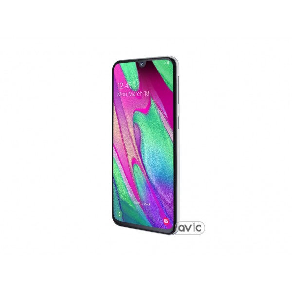 Смартфон Samsung Galaxy A40 2019 SM-A405F 4/64GB White (SM-A405FZWD)