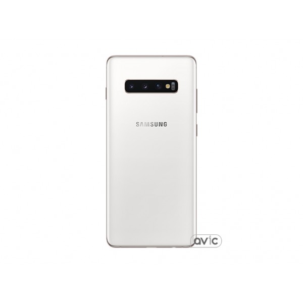 Смартфон Samsung Galaxy S10 Plus SM-G975 DS 1TB Ceramic White (SM-G975FC)