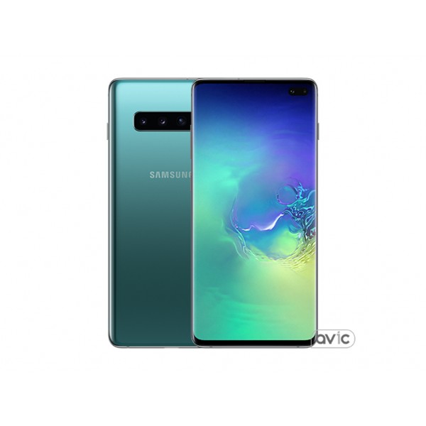 Смартфон Samsung Galaxy S10 Plus SM-G975 DS 128GB Green (SM-G975FZGD)