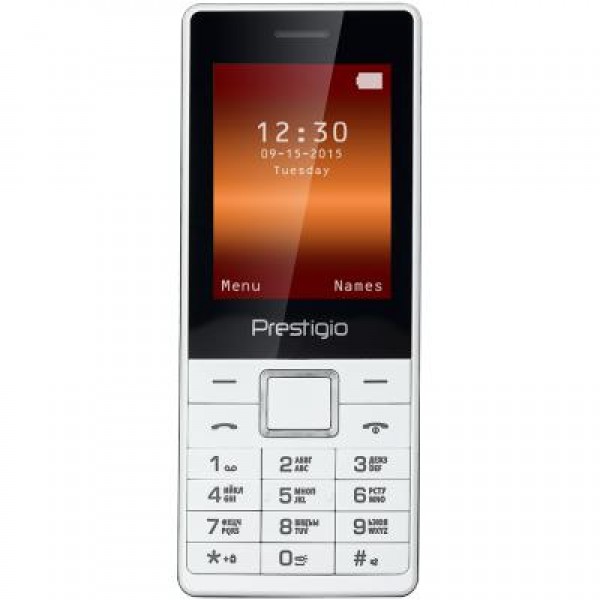 Мобильный телефон PRESTIGIO PFP1241 Muze A1 Duo White (PFP1241DUOWHITE)