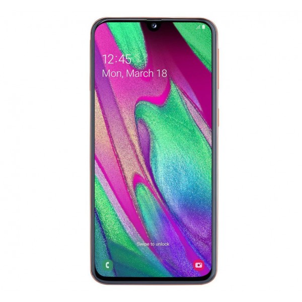 Смартфон Samsung Galaxy A40 2019 SM-A405F 4/64GB Coral (SM-A405FZ)