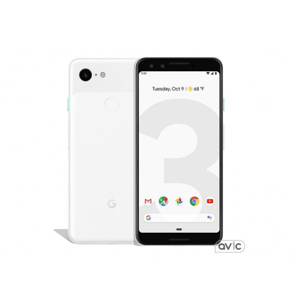 Смартфон Google Pixel 3 4/128GB Clearly White