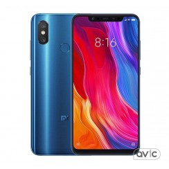 Смартфон Xiaomi Mi 8 6/256GB Blue