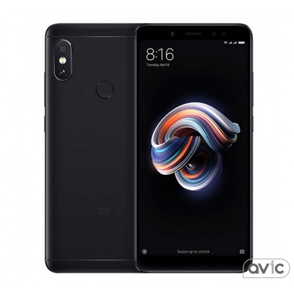 Смартфон Xiaomi Redmi Note 5 3/32GB Black