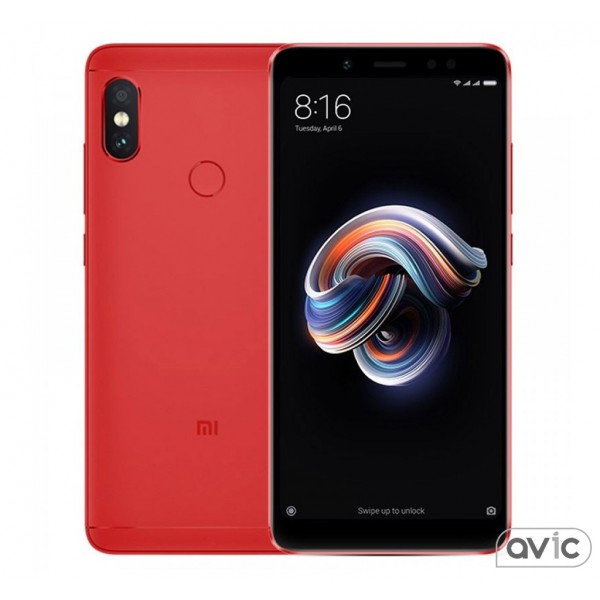 Смартфон Xiaomi Redmi Note 5 3/32GB Red