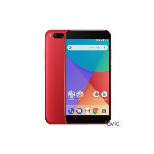 Смартфон Xiaomi Mi A1 4/64GB Red