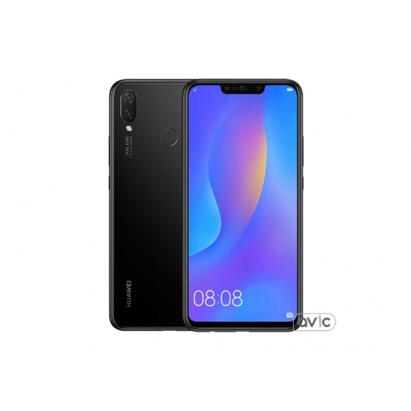 Смартфон HUAWEI P smart+ 4/64GB Black (51092TFB)