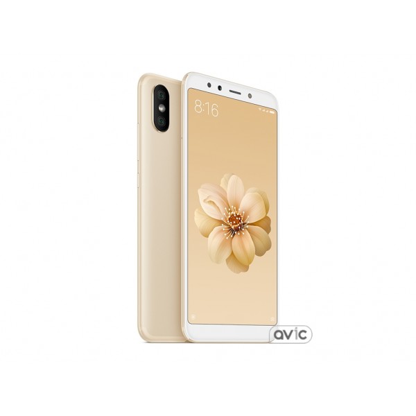 Смартфон Xiaomi Mi A2 4/64GB Gold