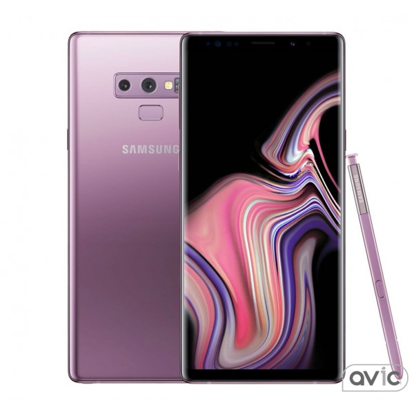 Смартфон Samsung Galaxy Note 9 N960 6/128GB Lavender Purple (SM-N960FZPD)