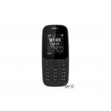 Мобильный телефон Nokia 105 Dual Sim New Black (A00028315)