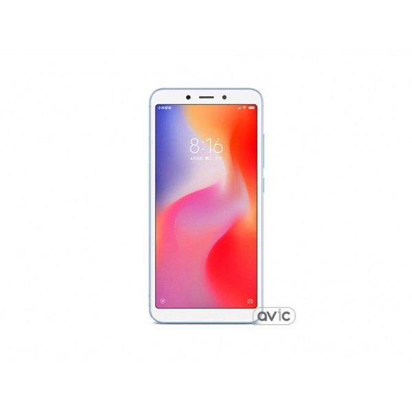 Смартфон Xiaomi Redmi 6 4/64GB Blue