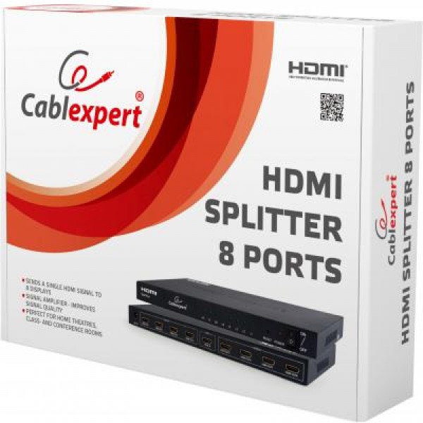 Коммутатор видео Cablexpert DSP-8PH4-03