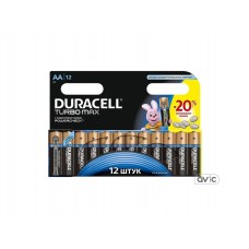 Батарейка Duracell Turbo Max AA/LR06 BL 12шт